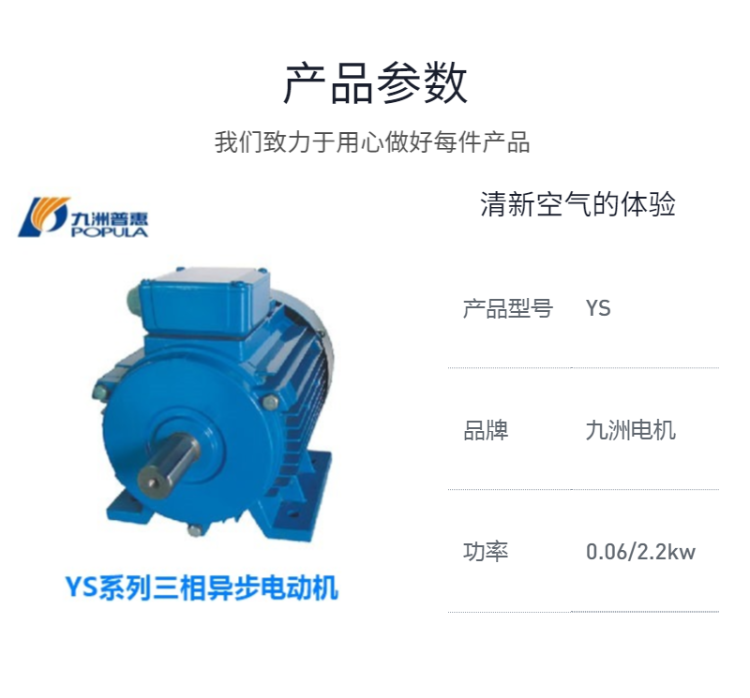 YS系列三相異步電動(dòng)機(jī)